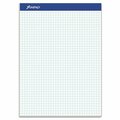 Ampad/ Of Amercn Pd&Ppr Ampad, QUAD DOUBLE SHEET PAD, 4 SQ/IN QUADRILLE RULE, 8.5 X 11.75, WHITE, 100 SHEETS 20210